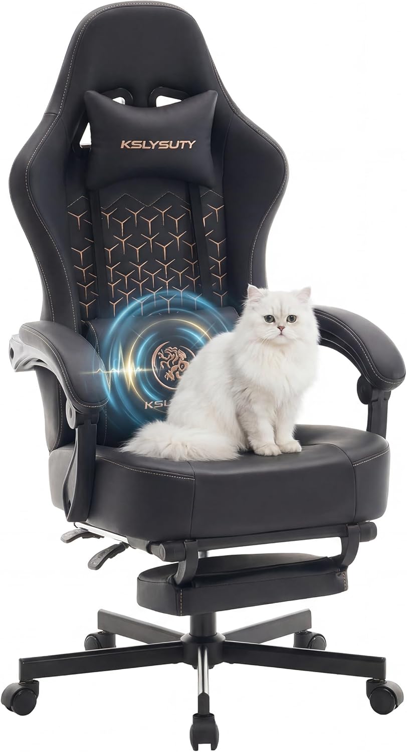 Office Footrest Cushion - Gaming Chair with Pocket Spring Cushion,