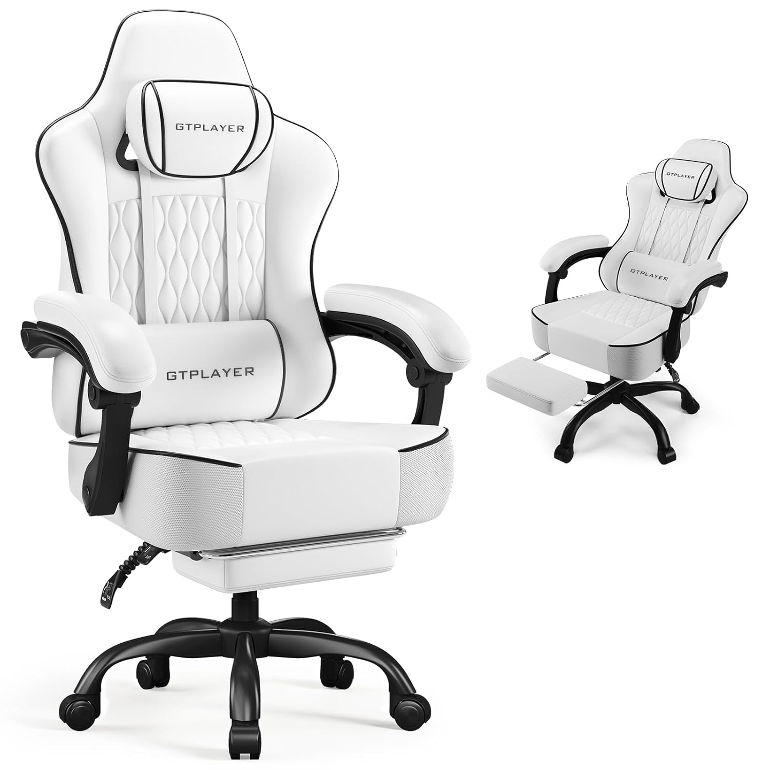 Office Footrest Cushion - Big and Tall Gaming Chair with