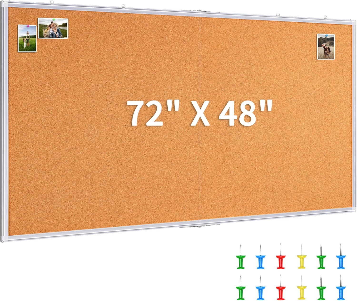 Bulletin Board Cork - Large Cork Board 72 x 48