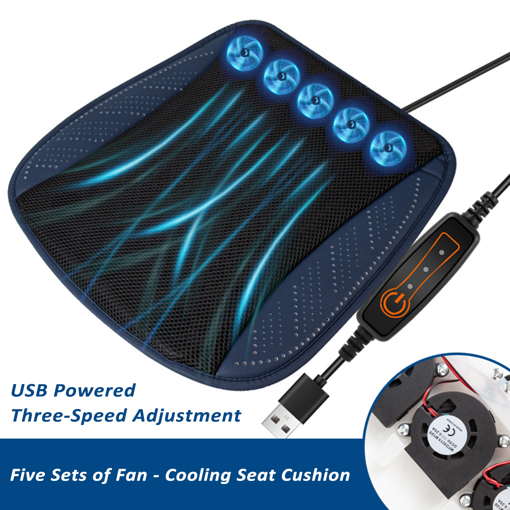 Office Furniture Direct - Ventilated Seat Cushion with USB Port,