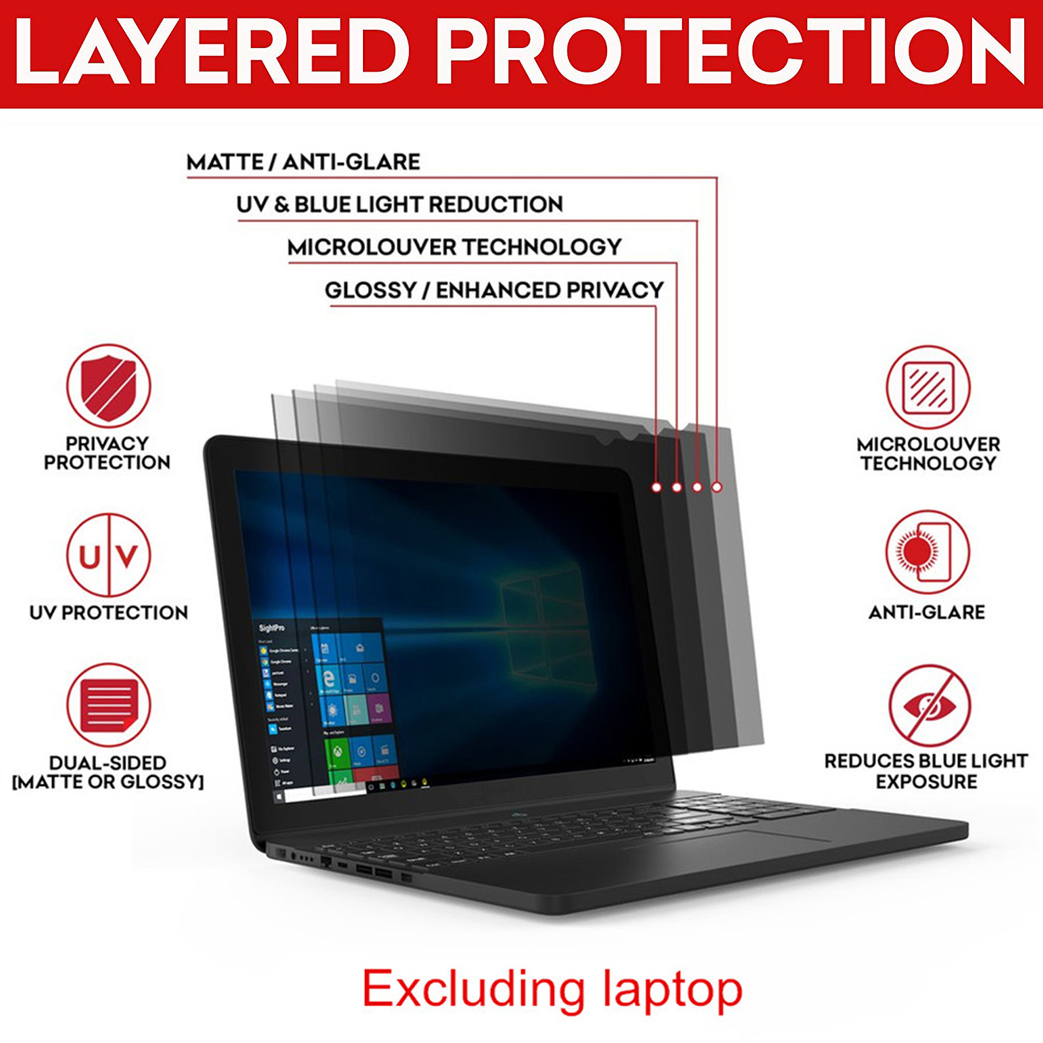14.1 inch Anti-Glare Laptop Pr – обзор и цена Monitor Privacy Filter
