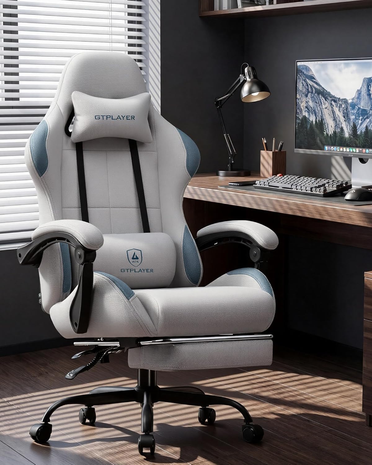 Gaming Chair Fabric with Pocke – обзор и цена Office Footrest Cushion