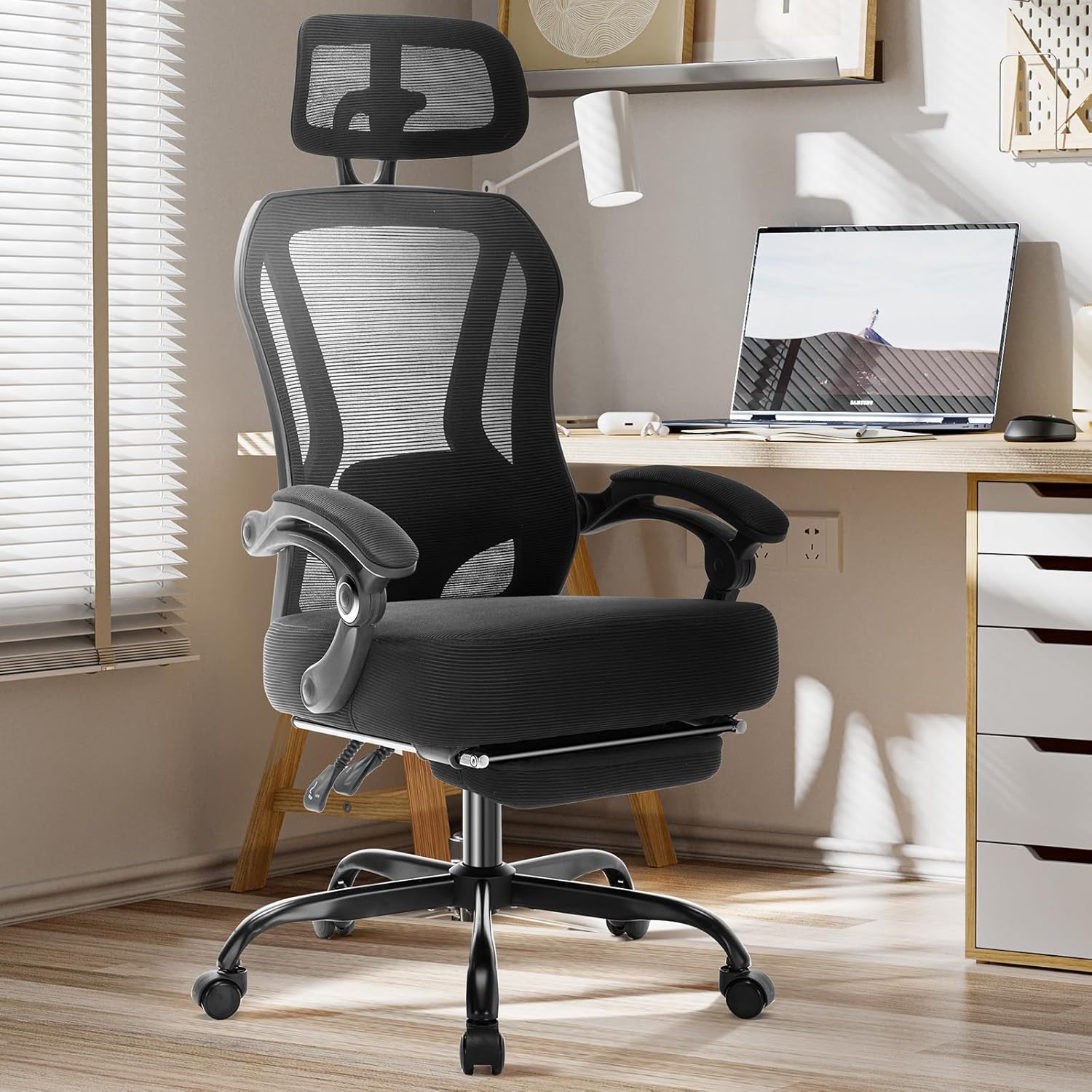 Ergonomic High Back Reclining  – обзор и цена Office Footrest Cushion