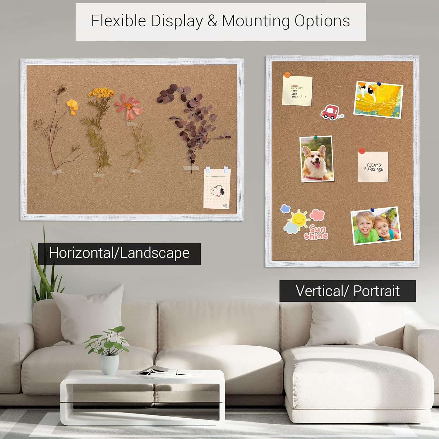 Cork Bulletin Board 36x48, Whi – обзор и цена Bulletin Board Cork