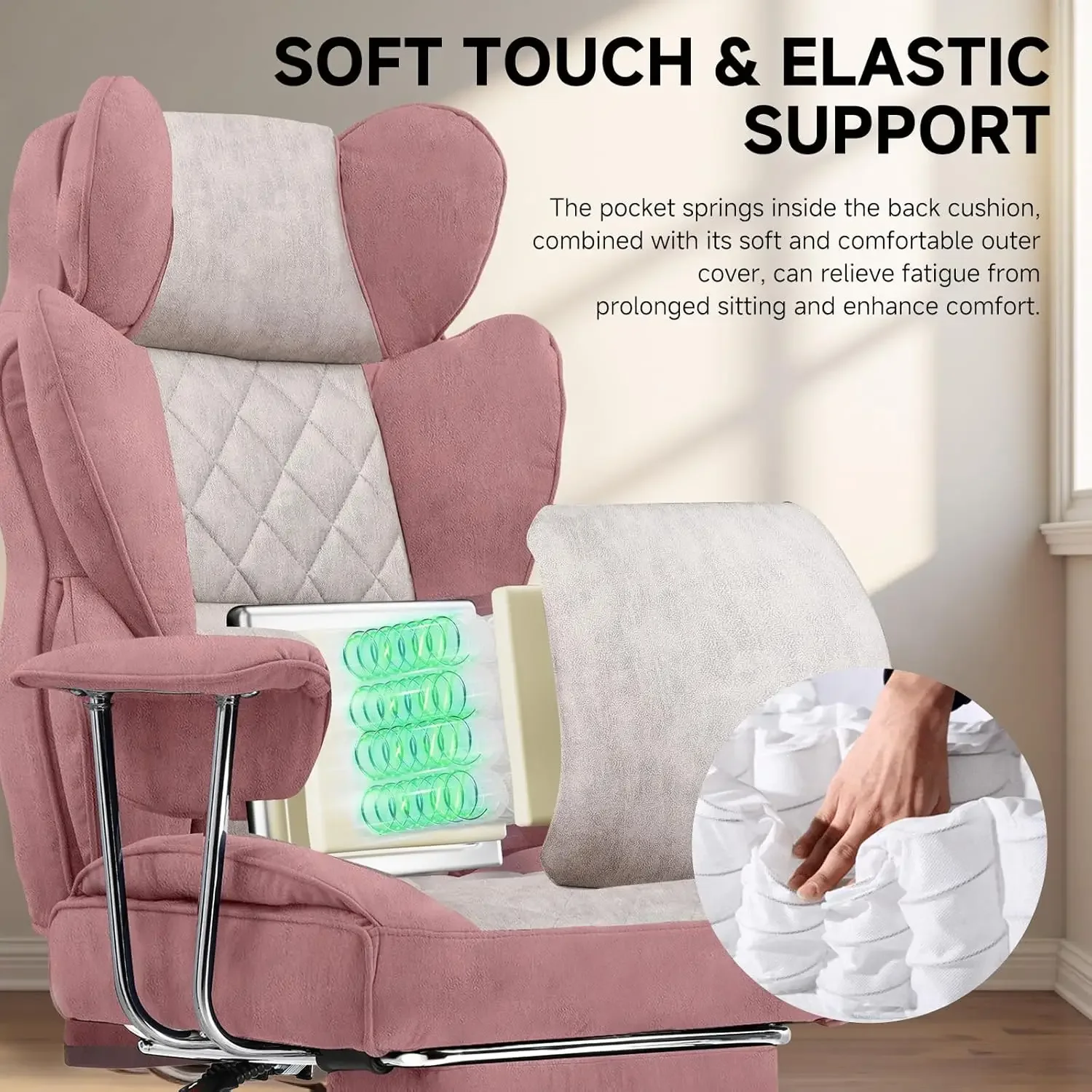 Big and Tall Gaming Chair with – обзор и цена Office Furniture Ergonomic