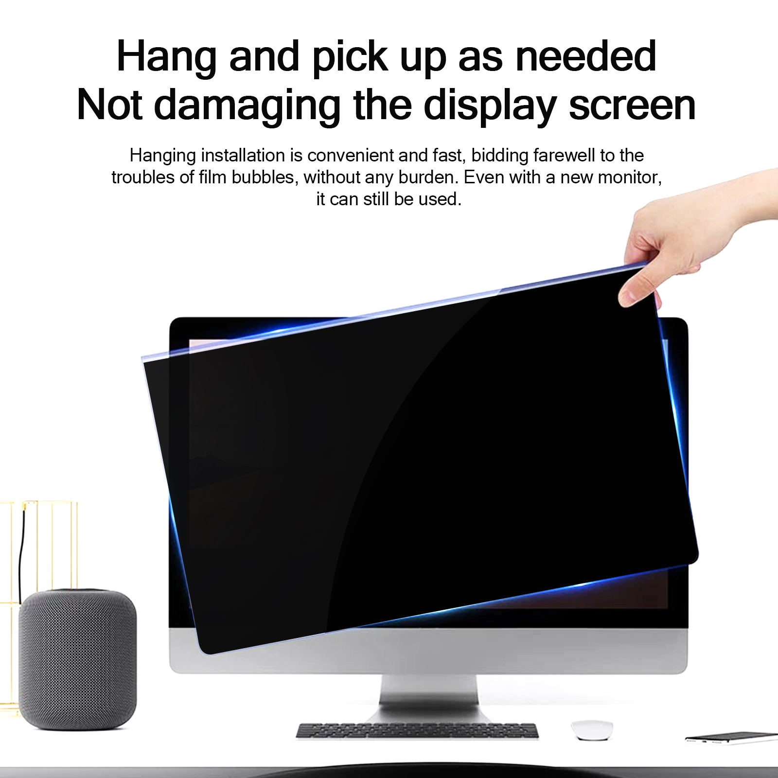 Hanging Anti-peering Screen Pr – обзор и цена Monitor Privacy Filter