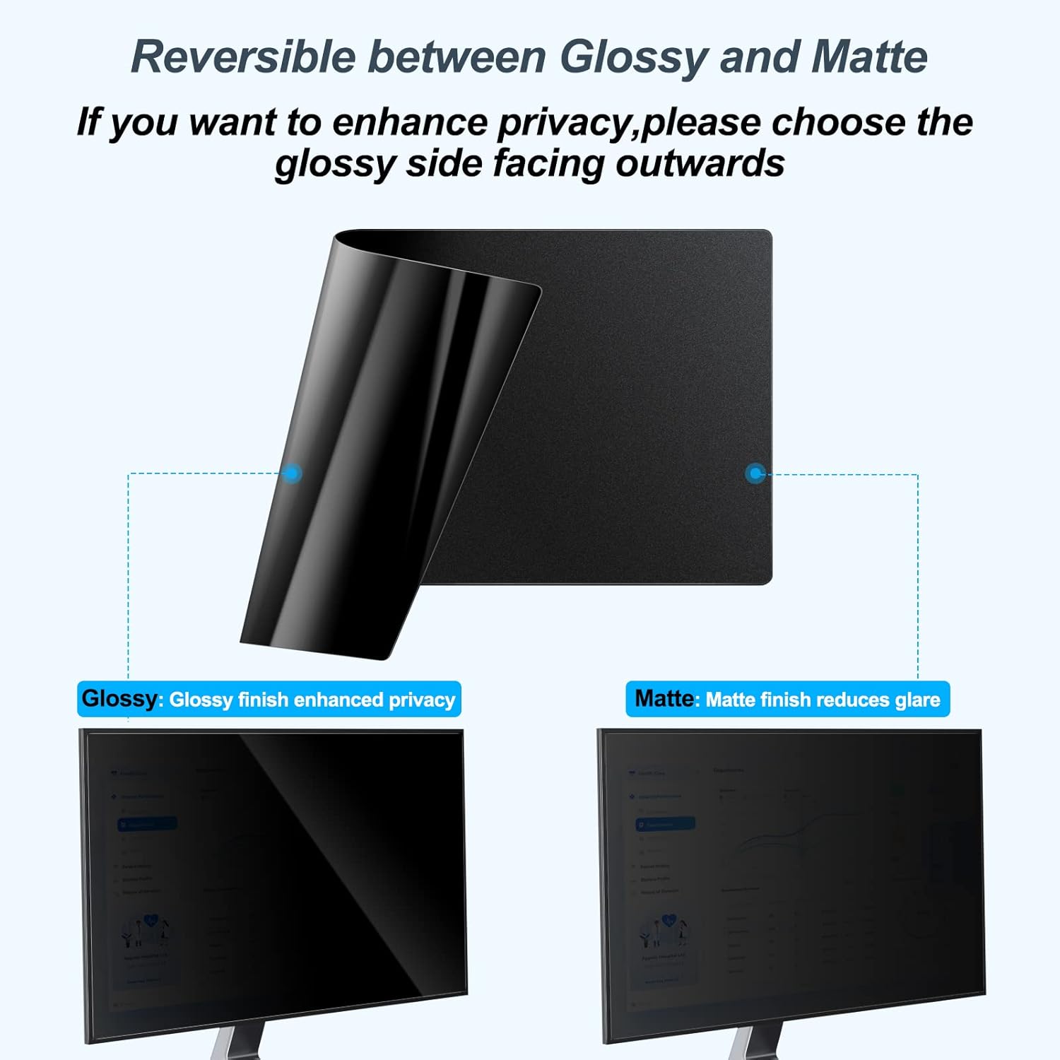 2 Pack 24 Inch Computer Privac – обзор и цена Monitor Privacy Filter