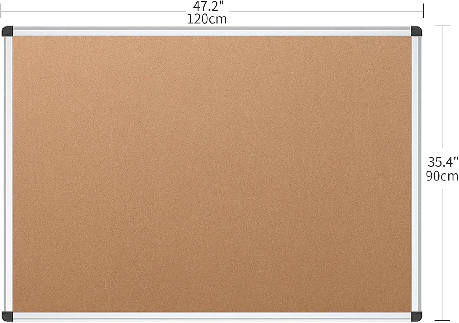 48x36 Inch Cork Bulletin Board – обзор и цена Bulletin Board Cork