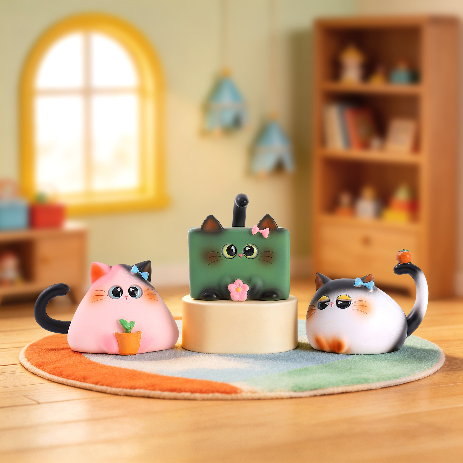 Blind Box Cat Figurine Resin C – обзор и цена Office Furniture Direct