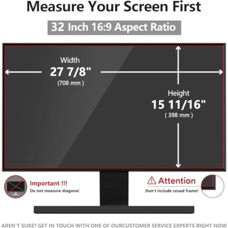 32 Inch Computer Privacy Scree – обзор и цена Monitor Privacy Filter