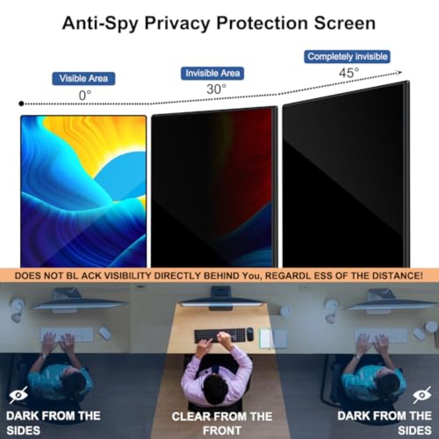 32 Inch Computer Privacy Scree – обзор и цена Monitor Privacy Filter