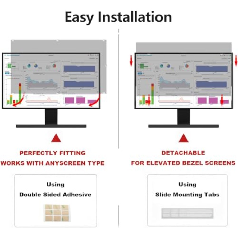 32 Inch Computer Privacy Scree – обзор и цена Monitor Privacy Filter