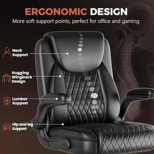 Quilted PU Leather Ergonomic O – обзор и цена Office Furniture Ergonomic