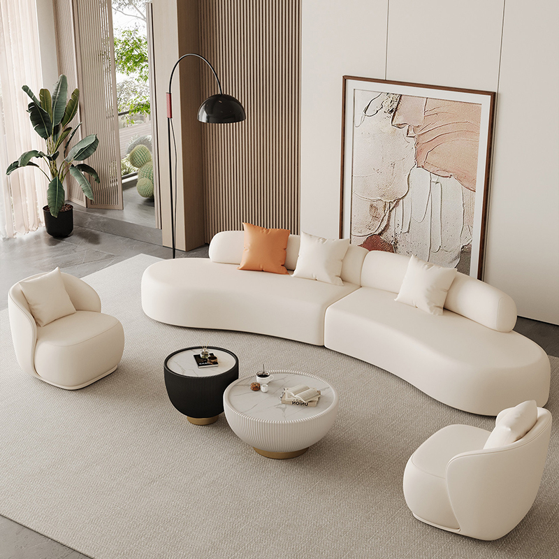 Nordic Luxury Curved Sofa Mode – обзор и цена Office Furniture Store