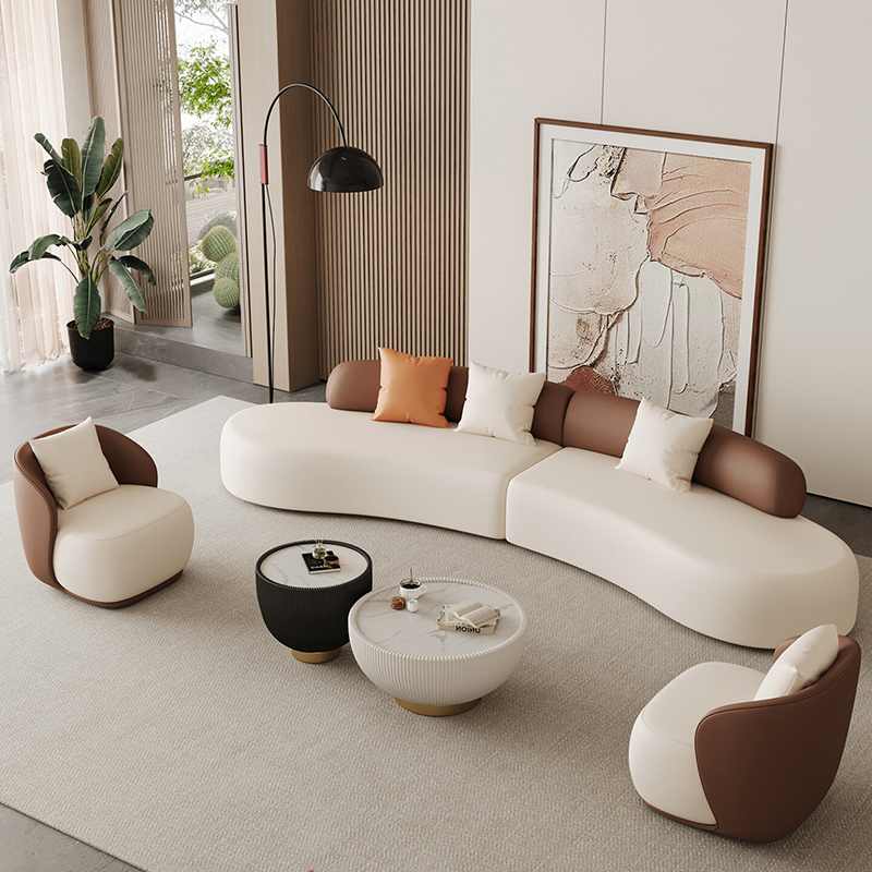 Nordic Luxury Curved Sofa Mode – обзор и цена Office Furniture Store