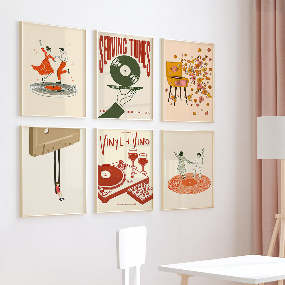 1pc Vintage Music Canvas Poste – обзор и цена Office Furniture Direct