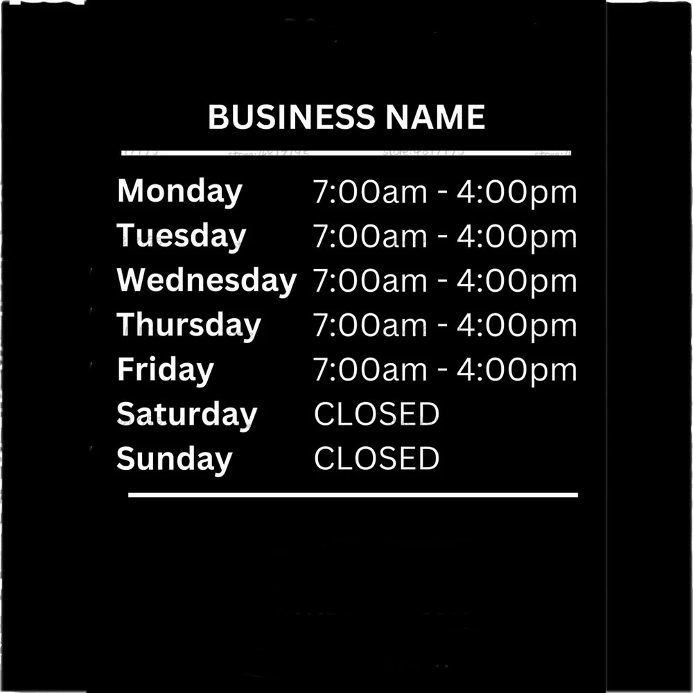 Opening Hours With Custom Busi – обзор и цена Office Furniture Store