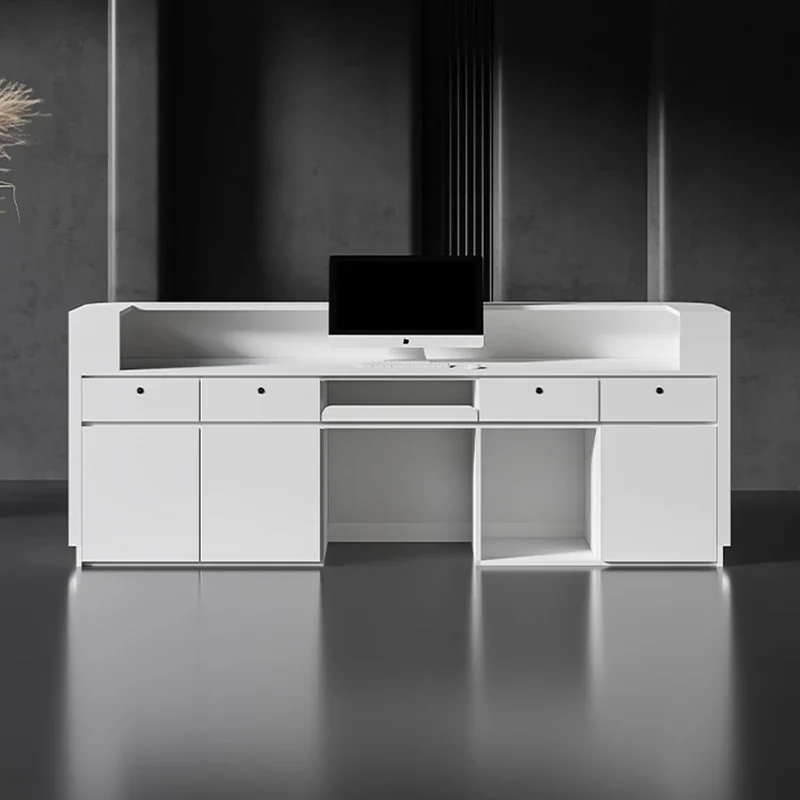 Cream Style Nordic Reception D – обзор и цена Office Furniture Store
