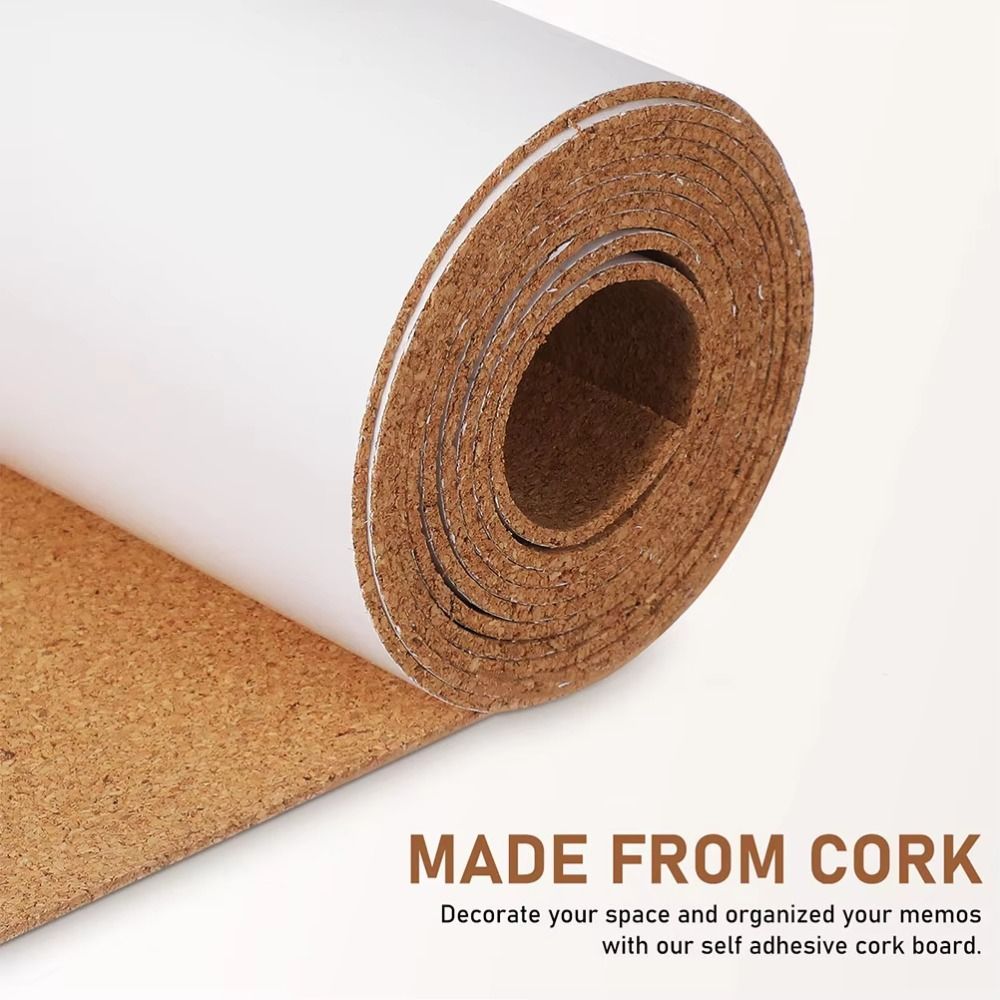 1m Self-Adhesive Cork Roll 2mm – обзор и цена Bulletin Board Cork