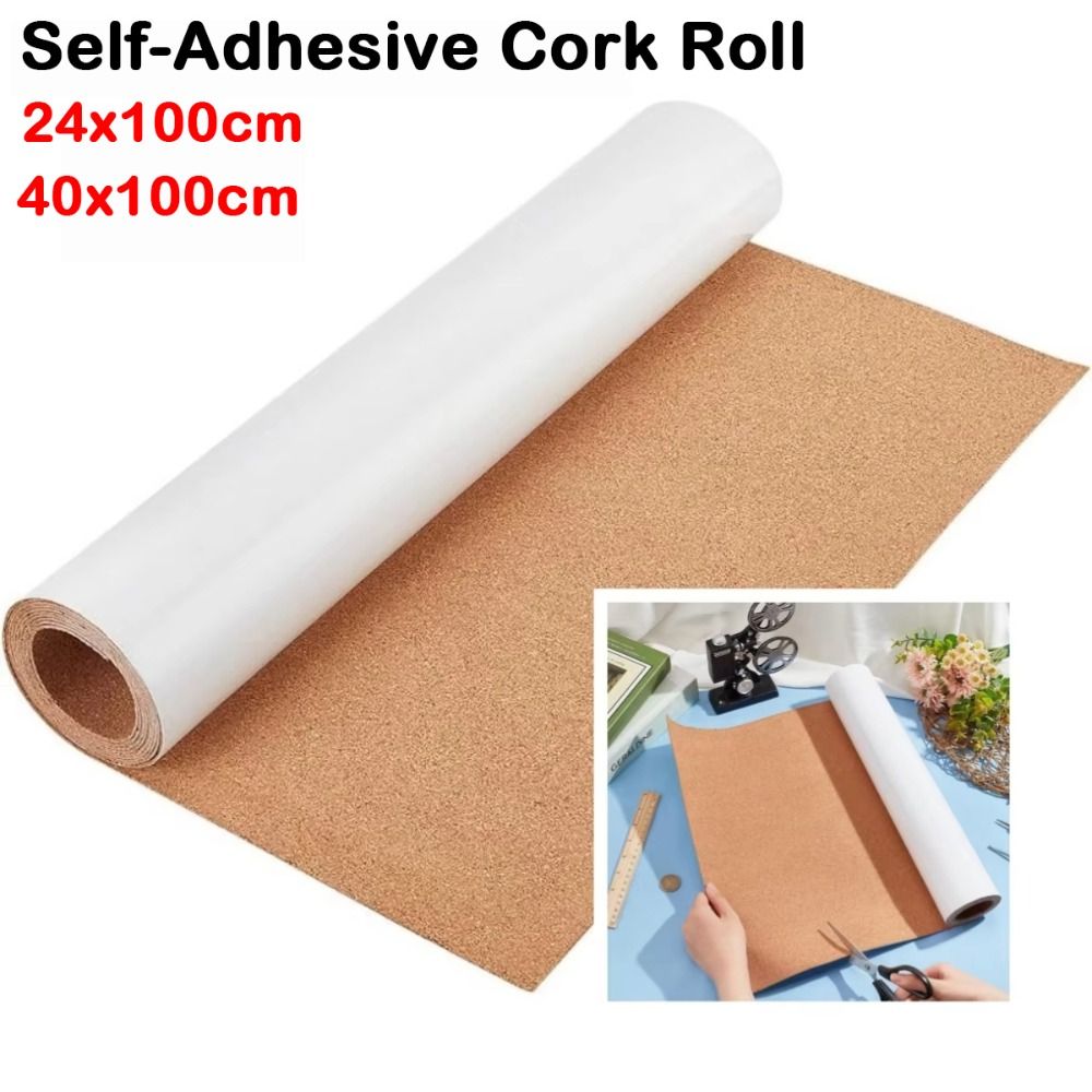 1m Self-Adhesive Cork Roll 2mm – обзор и цена Bulletin Board Cork