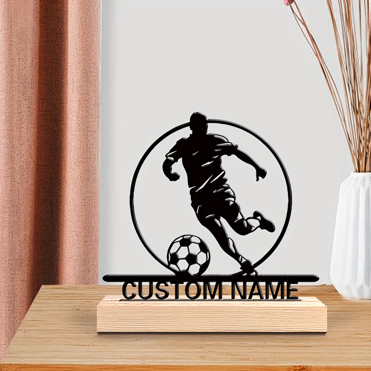 Custom Soccer Player Metal Sta – обзор и цена Office Furniture Direct