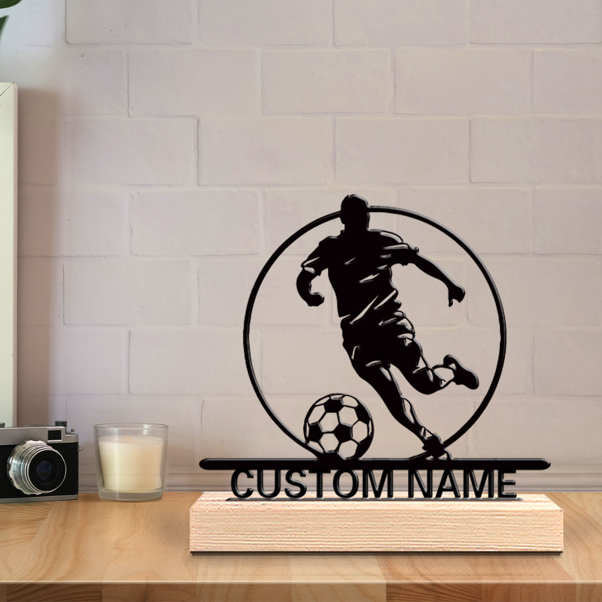 Custom Soccer Player Metal Sta – обзор и цена Office Furniture Direct