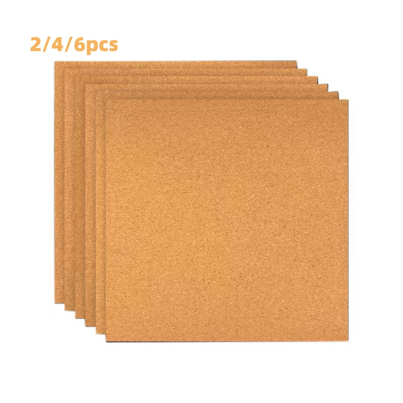 2/4/6 Pieces of Square Cork Bo – обзор и цена Bulletin Board Cork