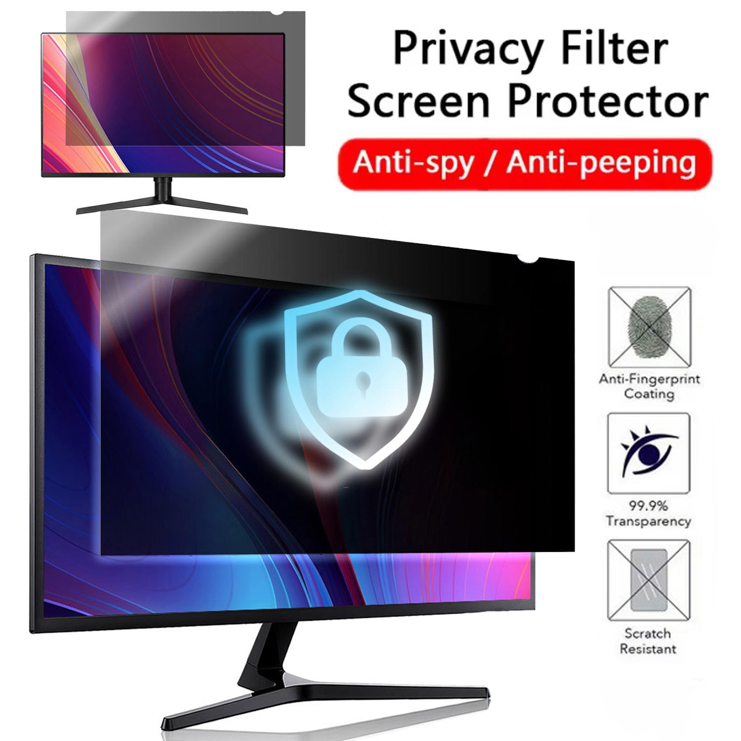 Large Size Privacy Screen Prot – обзор и цена Monitor Privacy Filter