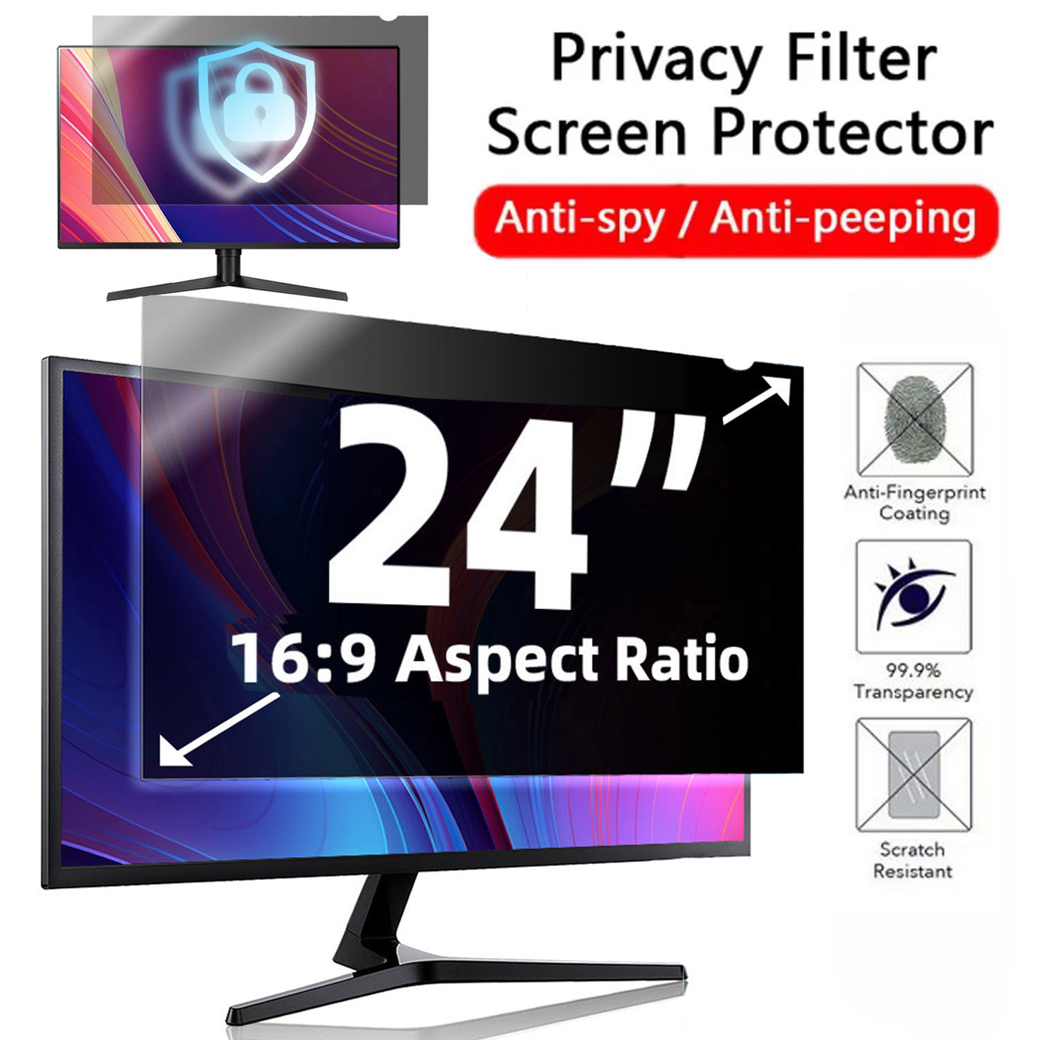 24 Inch For Computer Privacy S – обзор и цена Monitor Privacy Filter