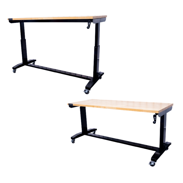 Adjustable Height Table 132Cm  – обзор и цена Office Furniture Vietnam