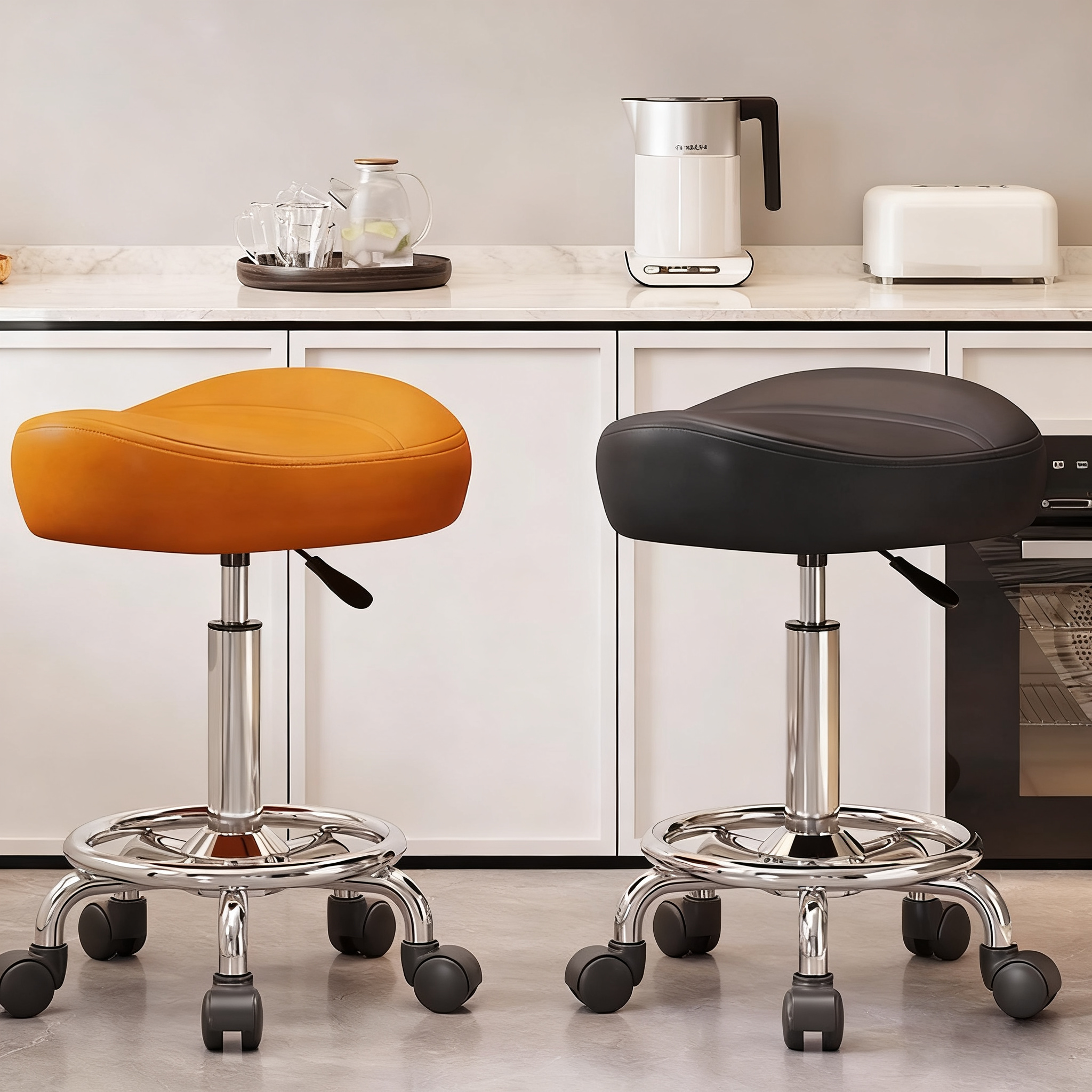 Saddle Stool Rolling Swivel SP – обзор и цена Office Furniture Ergonomic