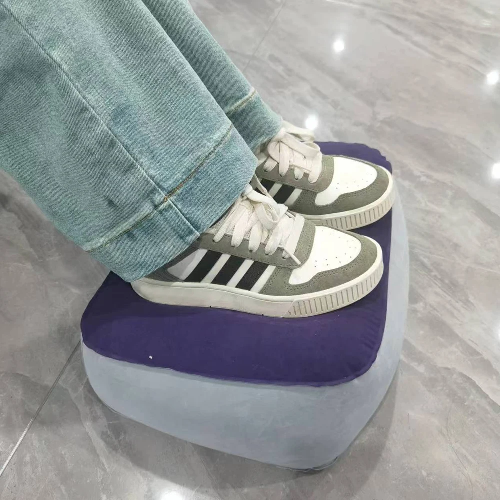 Inflatable Footrest Pillow PVC – обзор и цена Office Footrest Cushion