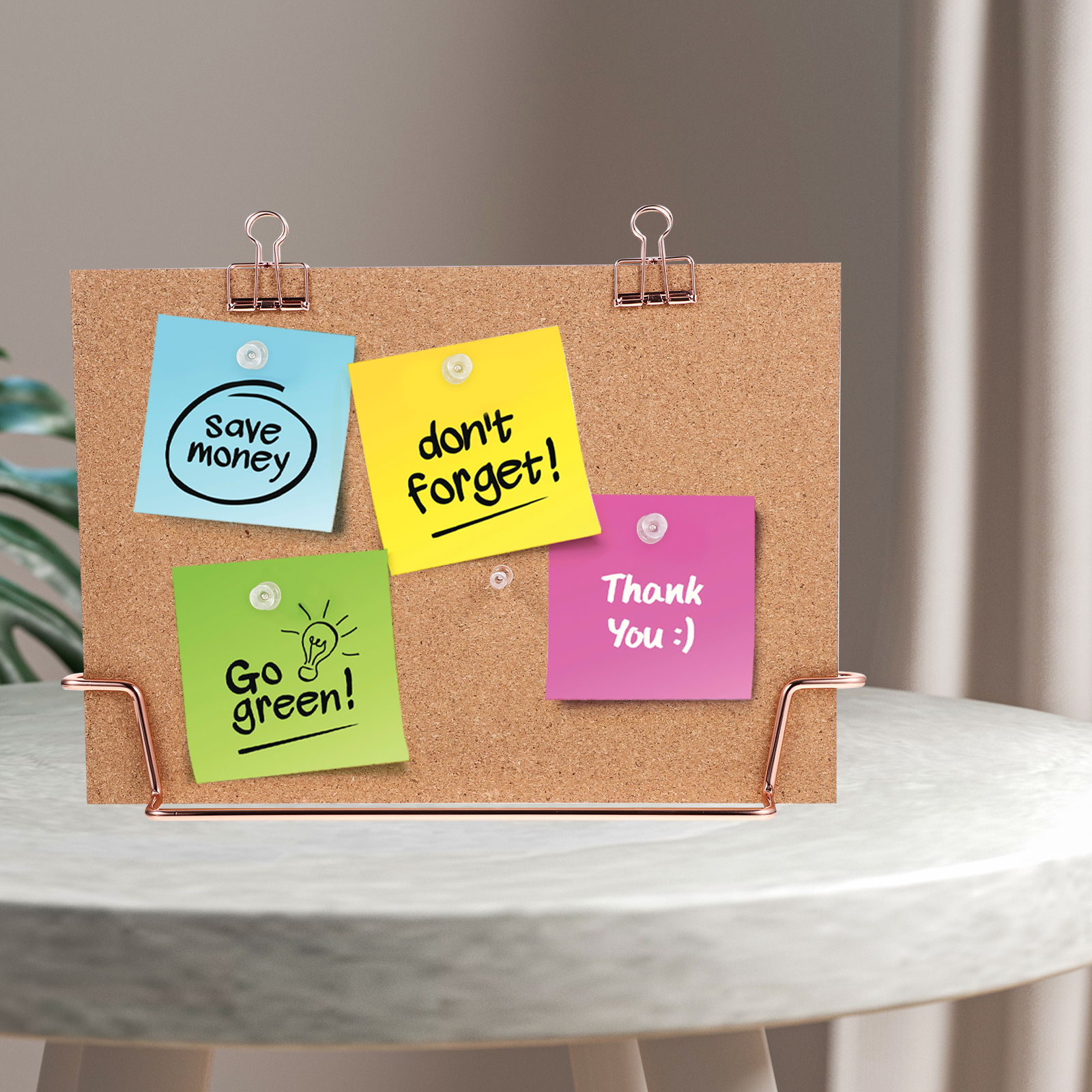 Cork Bulletin Board A4 Golden  – обзор и цена Bulletin Board Cork