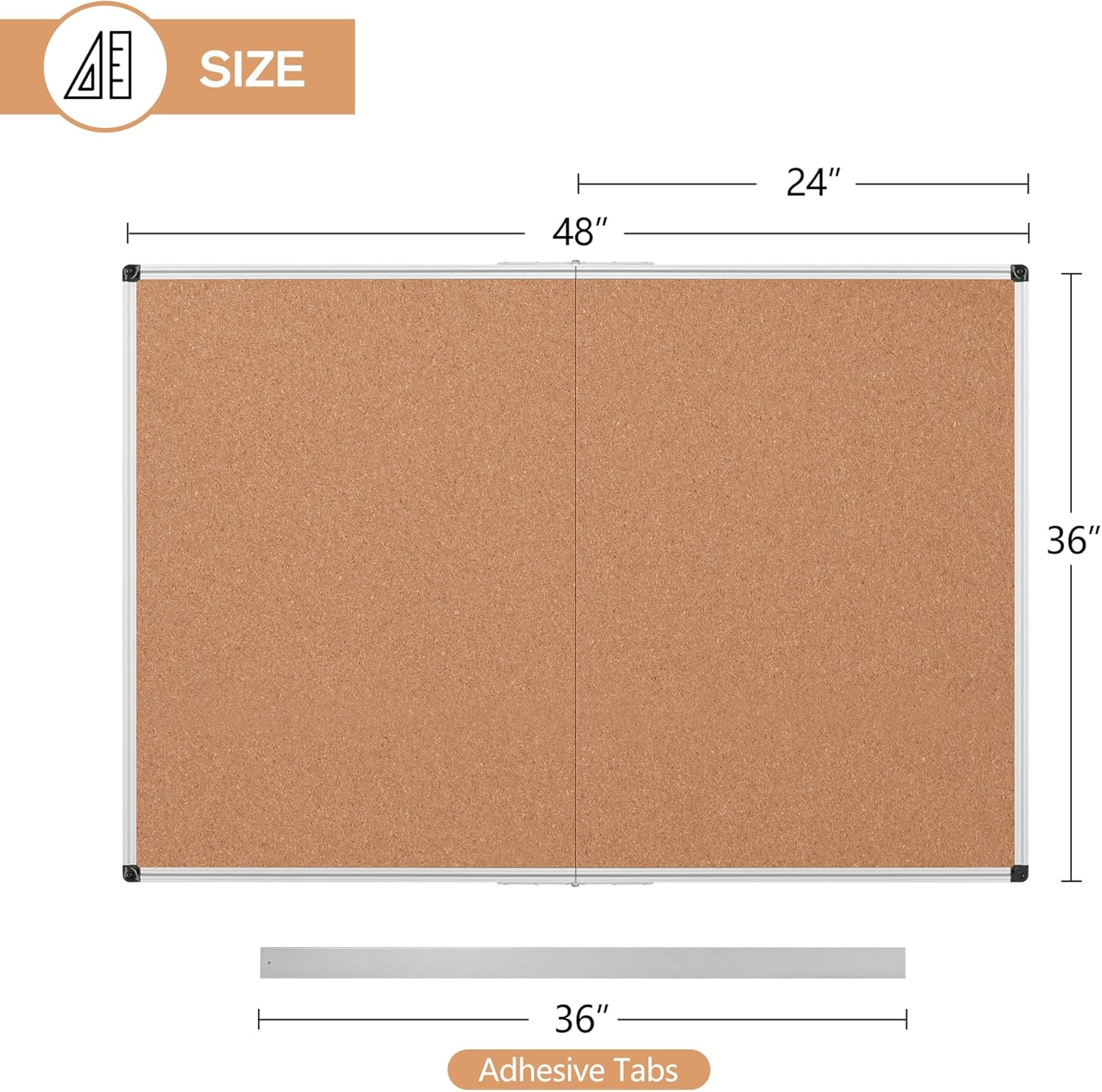 Cork Board Bulletin Board 36x4 – обзор и цена Bulletin Board Cork