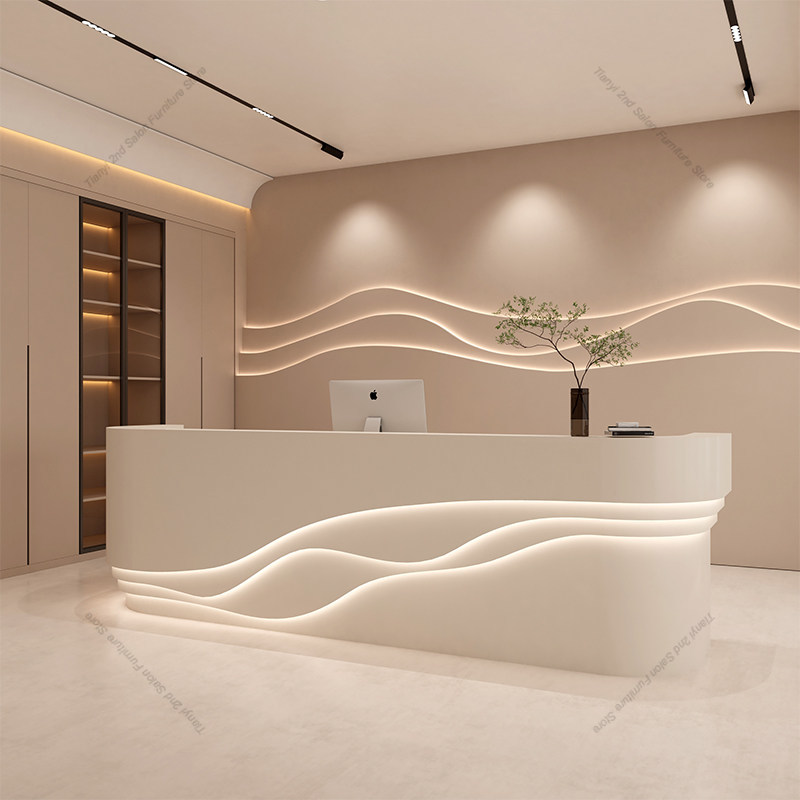 Nordic Cream Style Cashier Cou – обзор и цена Office Furniture Store