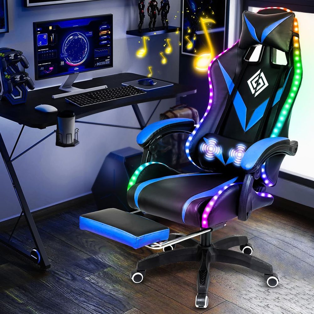 RGB Gaming Chair with Bluetoot – обзор и цена Office Furniture Ergonomic