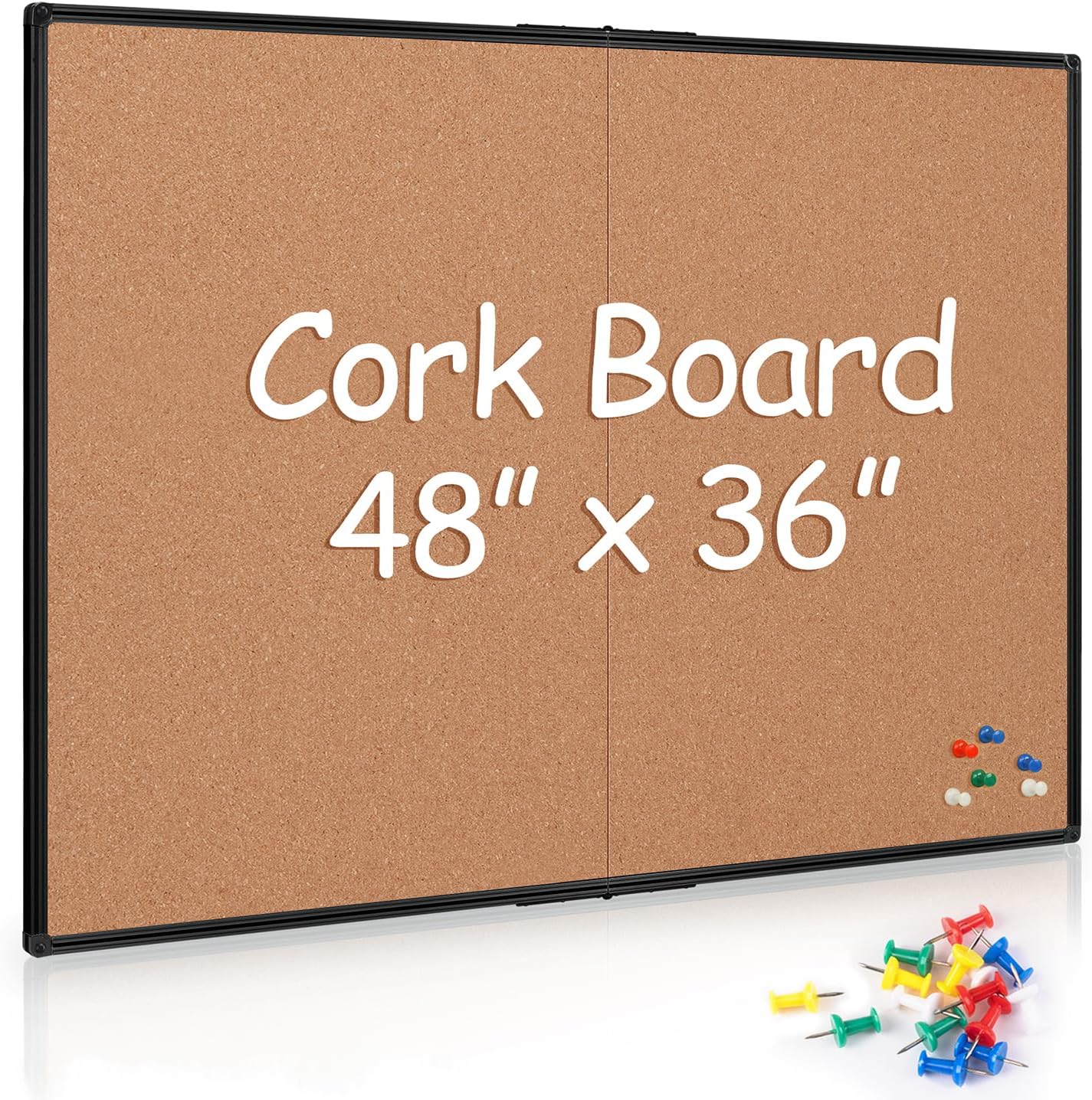 36x48 Cork Board Bulletin Boar – обзор и цена Bulletin Board Cork