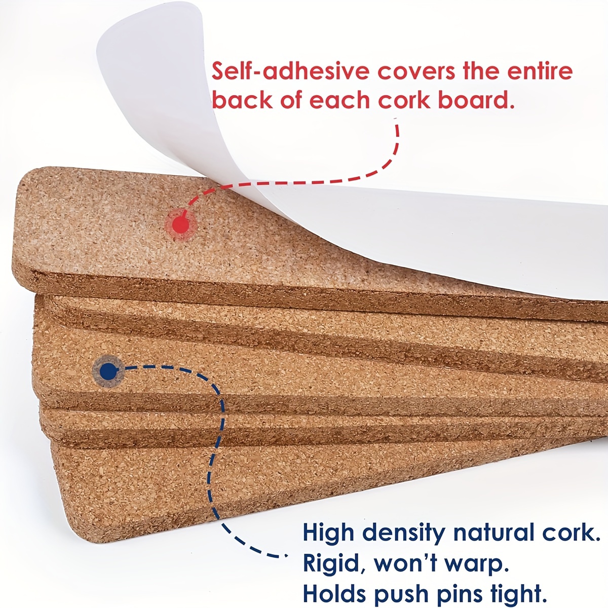 Long Cork Board Strips, Cork F – обзор и цена Bulletin Board Cork